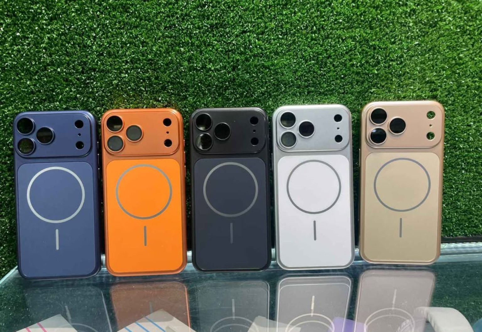 iPhone 17 Pro en varios colores
